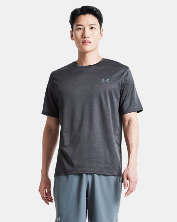 男士UA Training Vent 2.0短袖T恤, Black, pdpMainDesktop image number 0